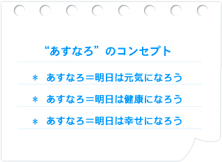 あすなろのコンセプト